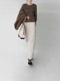 [Premium] Some Banding Knit Skirt