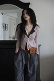 True wide slacks pants