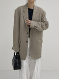 Milano Overs Fit Single Blazer Jacket