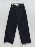 291 Cotton High-Waisted Wide Pants