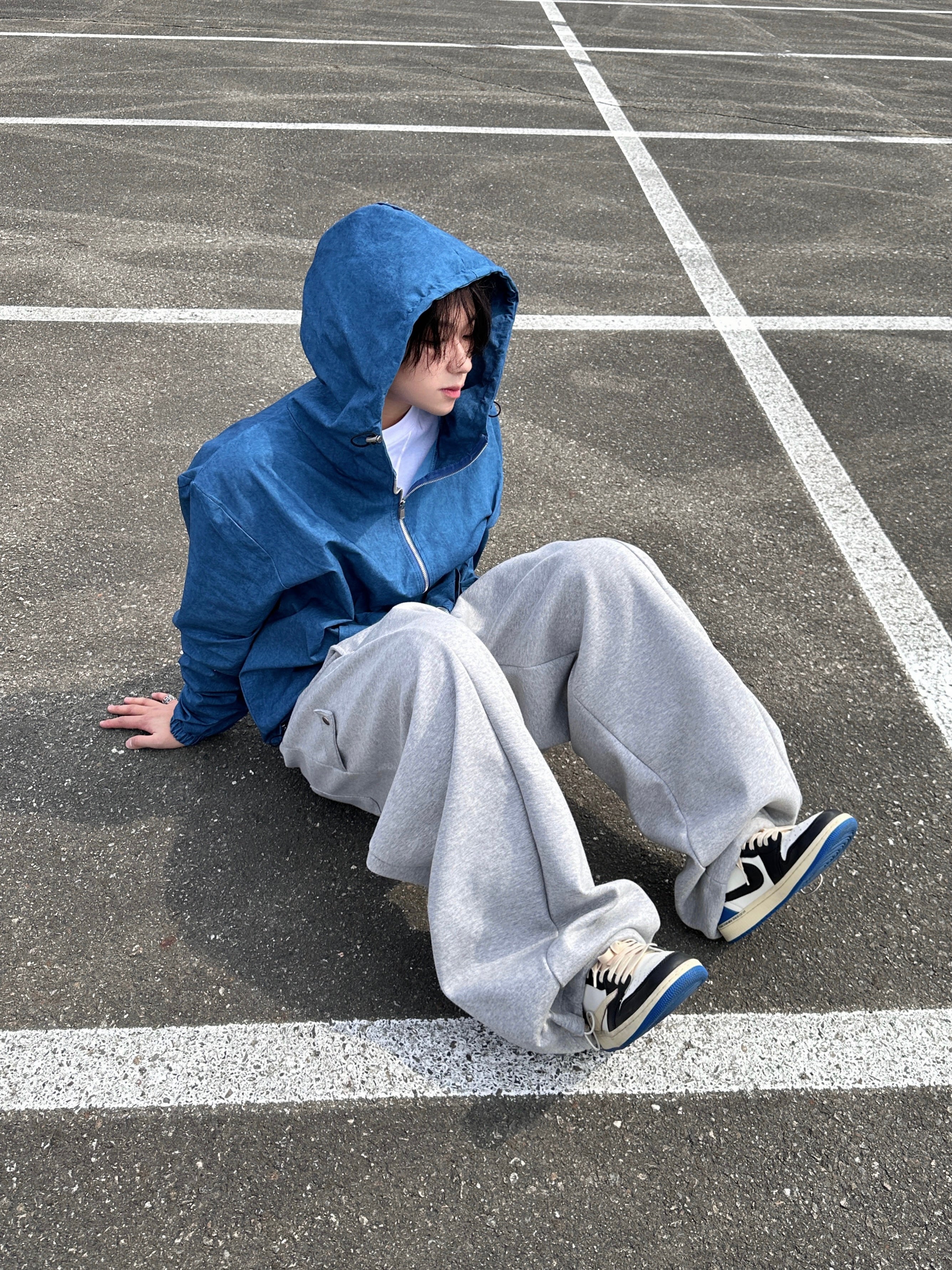 【DISCERNMENT】Pinch Side Snap Sweatpants DISCERNMENT (ディーサーメント) - ピンチサイドスナップ