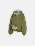 Kyota Reversible Zip Hoodie