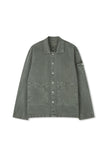 Clove Pigment Herringbone Field Shirt