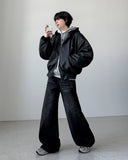 Smash Crack Wide Denim