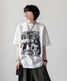 Noir Half Knit T-shirt