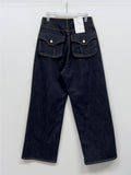 [unisex] 531 Back Pocket Selvedge Wide Denim Pants