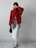 Crack Organza Layered Long Skirt