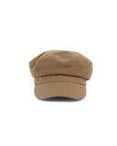 Wool baker cap
