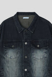 Melton Striped Denim Jacket