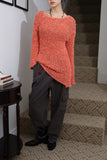 Lauren Unbalanced Long Knit
