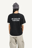 Iron rule layered vintage T-shirt