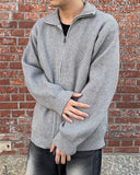Lael Zip-Up Collar Cardigan