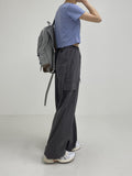 [summer] Planning cargo banding wide pants