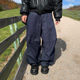Pastic Corduroy Balloon Pants