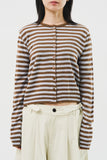 (W) Nue Striped Cardigan