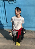 FRILL HEART T-SHIRT
