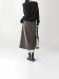 Brook Wool V-neck Knit