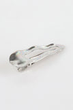 Silver curve hairpin