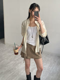 Lace Ribbed Square Sleeveless