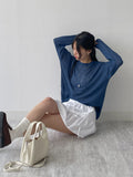 Summit See-through Overfit Knit T-shirt