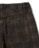 Checked Double Knee Pants