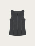 (W) Label Pigment Sleeveless