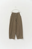 Cage Button Wide Pants