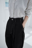 cut out black pants