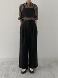 [Setup Available] Kanom Strap Wide Slacks