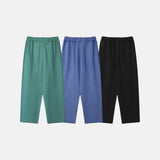Sea Cut-off Washed Pants