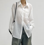 Mary see-through loose fit shirt