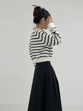 Raglan Stripe Cardigan