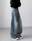 Frost Curve Wide Denim