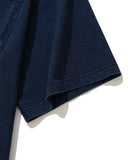 Essential Big Half Tee - Indigo