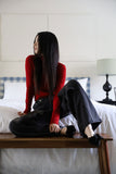 Ribbon Flat Stiletto