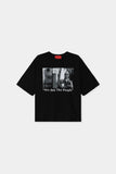 Vintage taxi slap crop tee