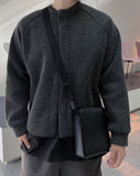 Field square mini leather bag