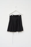 (W) Worker Pleats Skirt