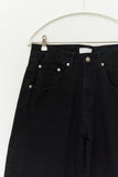 Loast Black Wide Denim