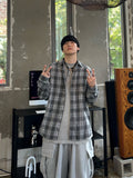 [Brushed] Vintage Pigment Check Over Shirt