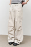 Sandy Herringbone Cargo Pants