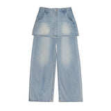 LIGHT BLUE SH SKIRT PT