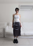 SQUARE NECK HALTER SLEEVELESS