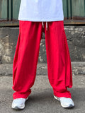 Nylon Snap Layered Pants
