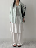 Pastel Poplin Cotton Over Fit Shirt