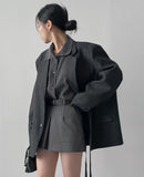 [Unisex] Bocashi Single Overfit Jacket