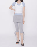 Fairy Strap Capri Skirt Pants