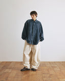 [AG] Paneled Herringbone Balloon Pants