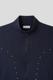 Ie Stud Waffled Jumper