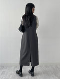 [Wrap Skirt SET] Joanne Sleeveless Wrap One Piece